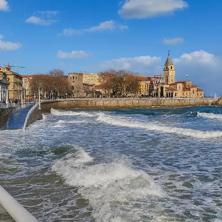 La Gringa Centro Ii Playa San Lorenzo 2 Min Disponibilidad Parking 아파트 기욘